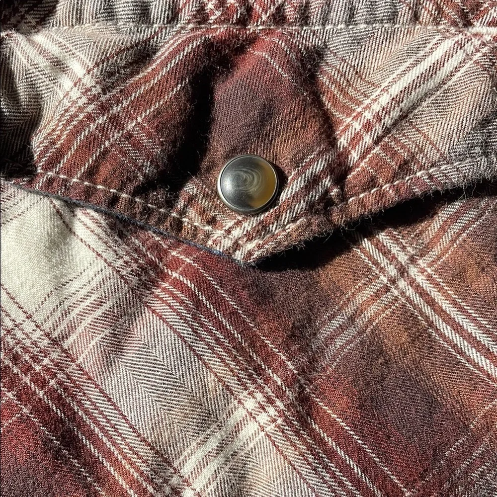 American eagle womens Casual Plaid Shirt - Picture 4 of 4